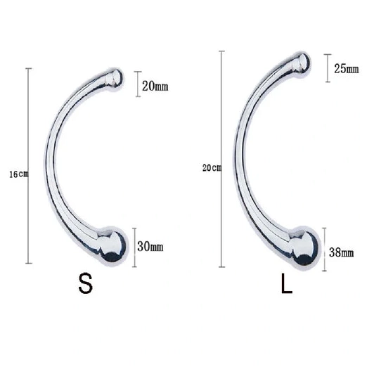 Hook Ended Steel Elegant Anal Stainless Double 5858 1009